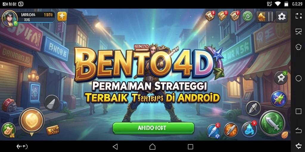 Tampilan gameplay SLG yang penuh strategi dan aksi.