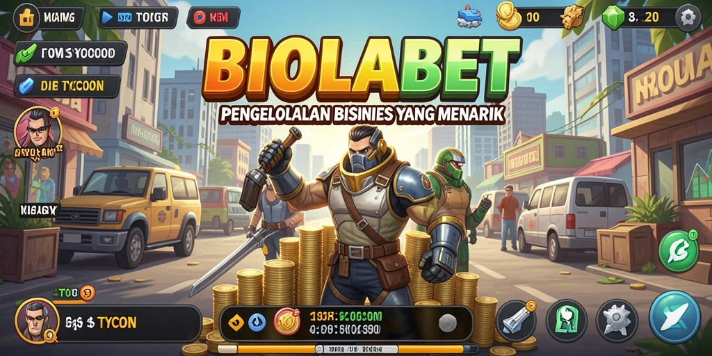 Screenshot gameplay <strong>BIOLABET</strong> menunjukkan pengelolaan bisnis yang menantang dan menyenangkan.