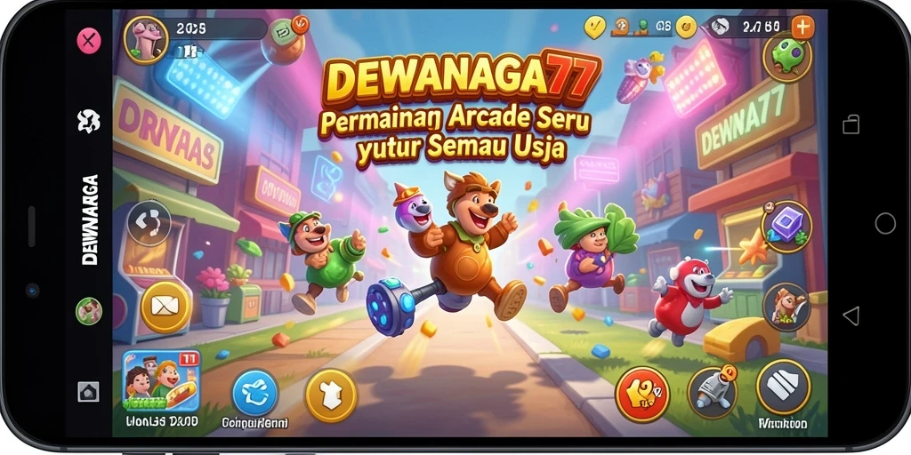 Tampilan gameplay DEWANAGA77 yang seru dan menarik.