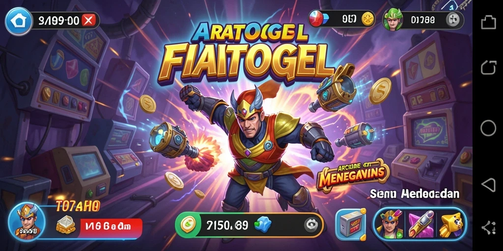 Tampilan seru gameplay <strong>FIATOGEL</strong> yang penuh aksi.