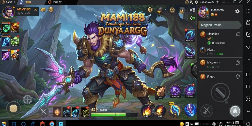 Tampilan gameplay MAMI188 yang menarik dalam dunia ARPG.