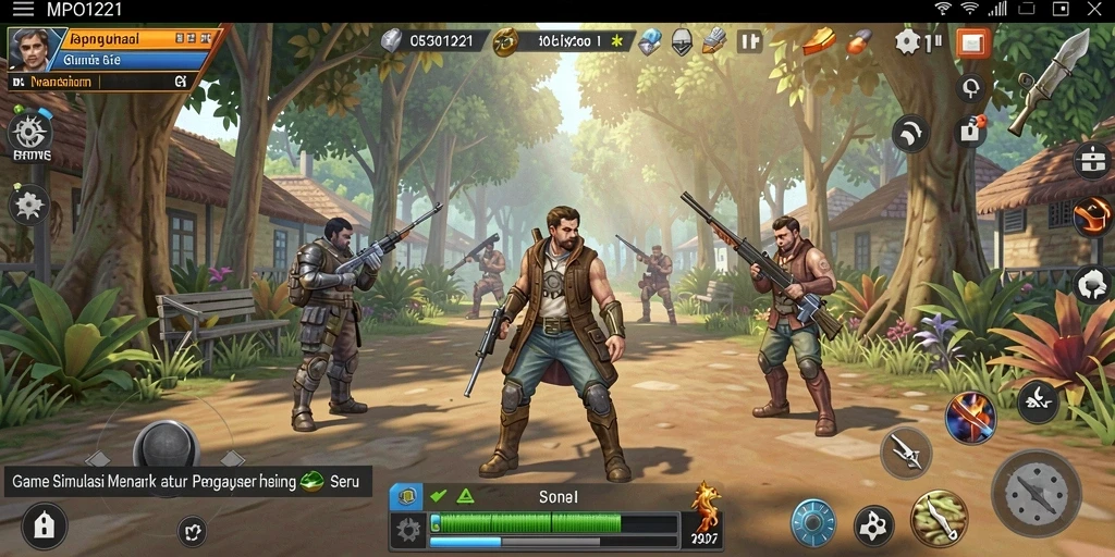 Tampilan gameplay MPO1221 yang menarik dan interaktif.