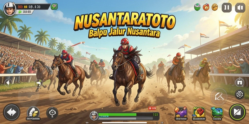 Tampilan gameplay seru dan mendebarkan di NUSANTARATOTO.
