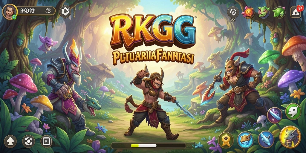 Screenshot dari gameplay RKGG yang menampilkan petualangan seru penuh tantangan.