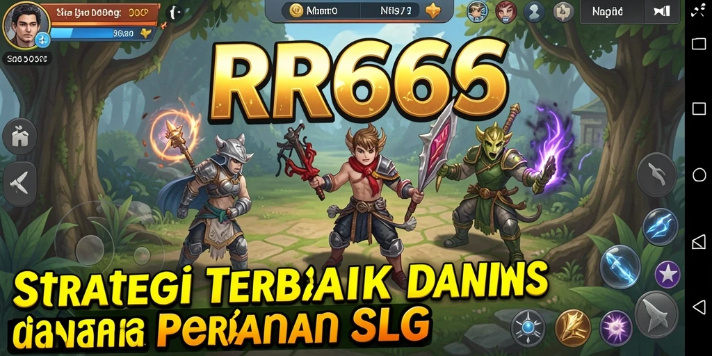 Tampilan gameplay mendebarkan di RR666 dengan strategi SLG yang inovatif.