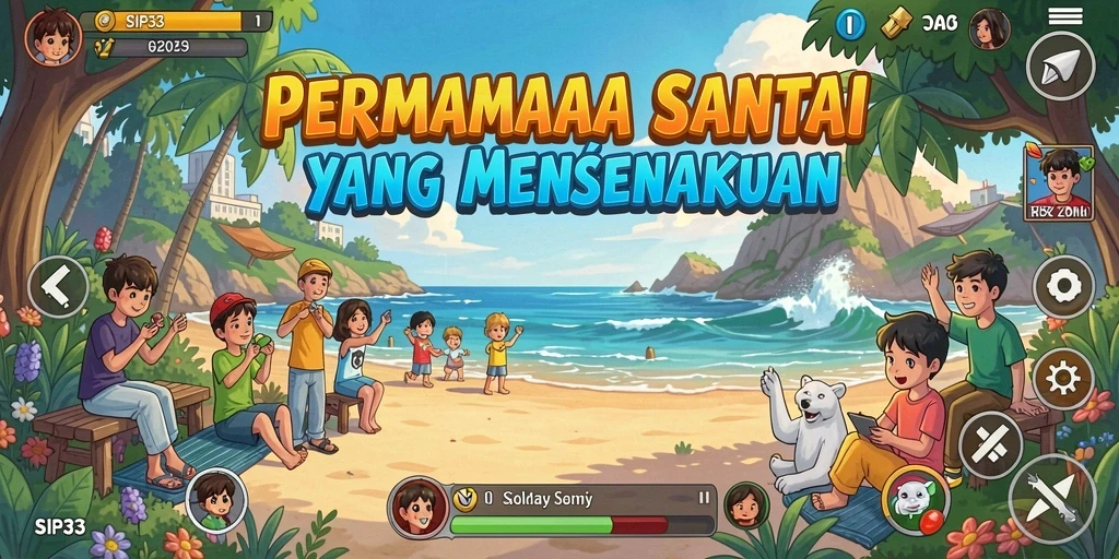 Gameplay seru dan santai di SIP33.