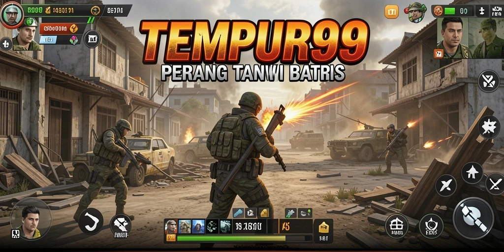 Gameplay seru dan mendebarkan di TEMPUR99.