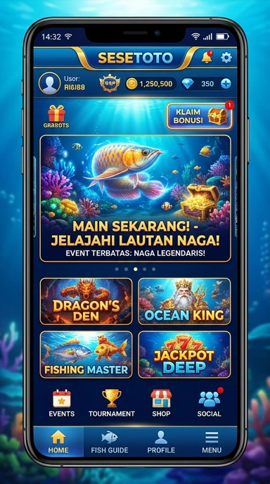 Screenshot fitur unggulan dari sesetoto untuk pengguna.